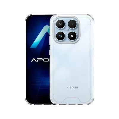 Capa Apokin Silicone Reforçado Xiaomi 17 Transparente