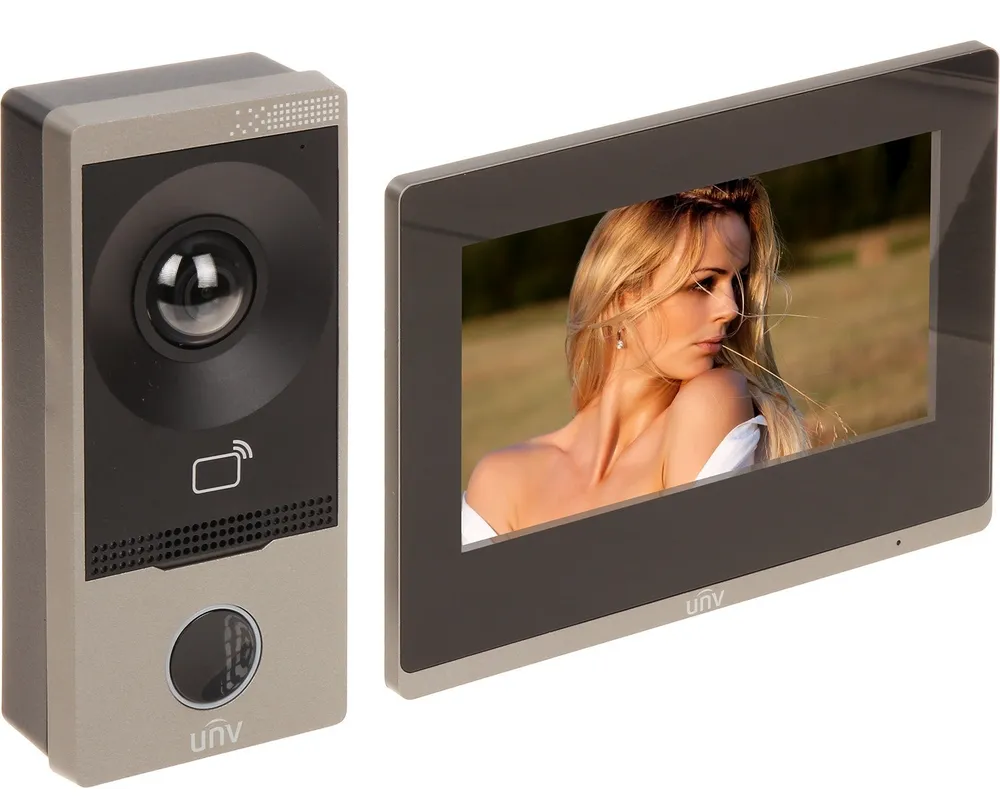 Uniview KIT/201S/372S Sistema de Entrada de Vídeo com KIT/201S/372S