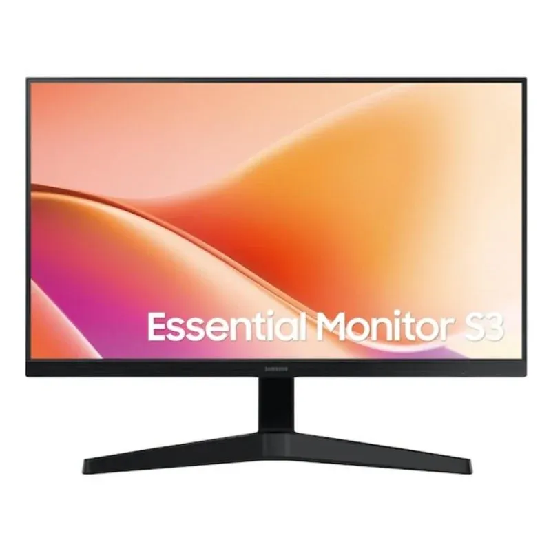 Monitor Samsung Essential S3 S33GF 24" FHD 100Hz Preto