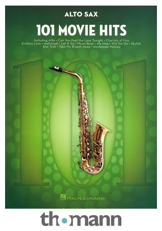Hal Leonard 101 Movie Hits for Alto Sax