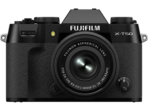 Máquina Fotográfica FUJIFILM X-T50II-XC15-45MM (Preto - 40.2 MP - ISO 64-51200)