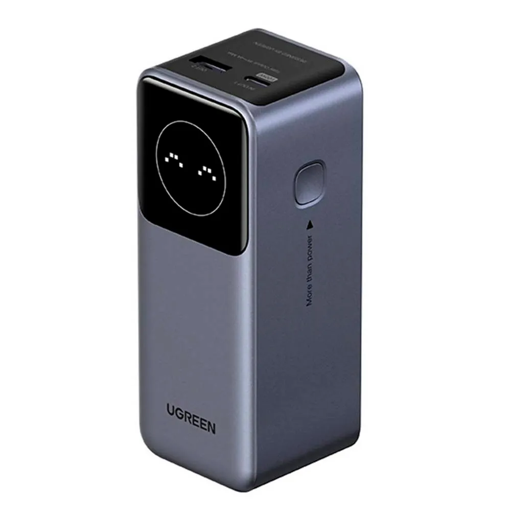 Powerbank Ugreen PB724 Nexode PD 12000mAh 100W 1xUSB-C 1xUSB-A Cinza