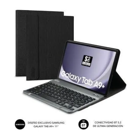 Capa com Teclado KeyTab Pro Galaxy Tab A9+ 11 Subblim