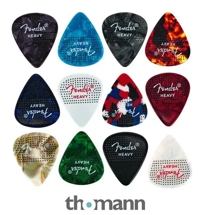 Fender 351 Dotted Celluloid 12Pk Hvy