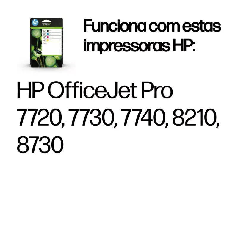 PACK TINTA HP 953 CMYK