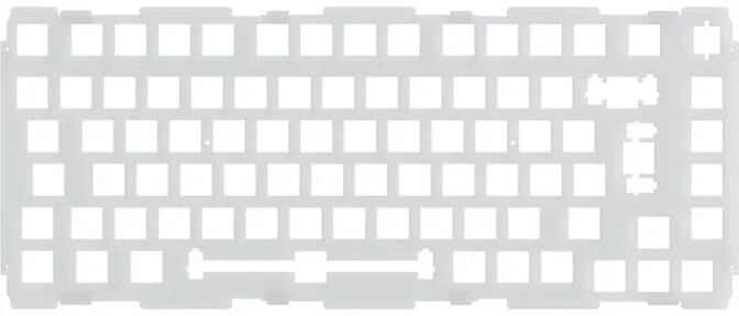 Cobertura Switch Glorious para GMMK Pro 75% Policarbonato (ISO)