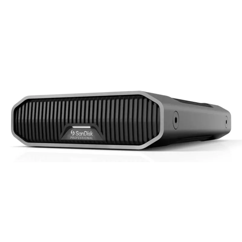 Disco Rígido SanDisk G-DRIVE 26TB HDD 7200rpm USB 3.2 Gen 2 Aço Inoxidável