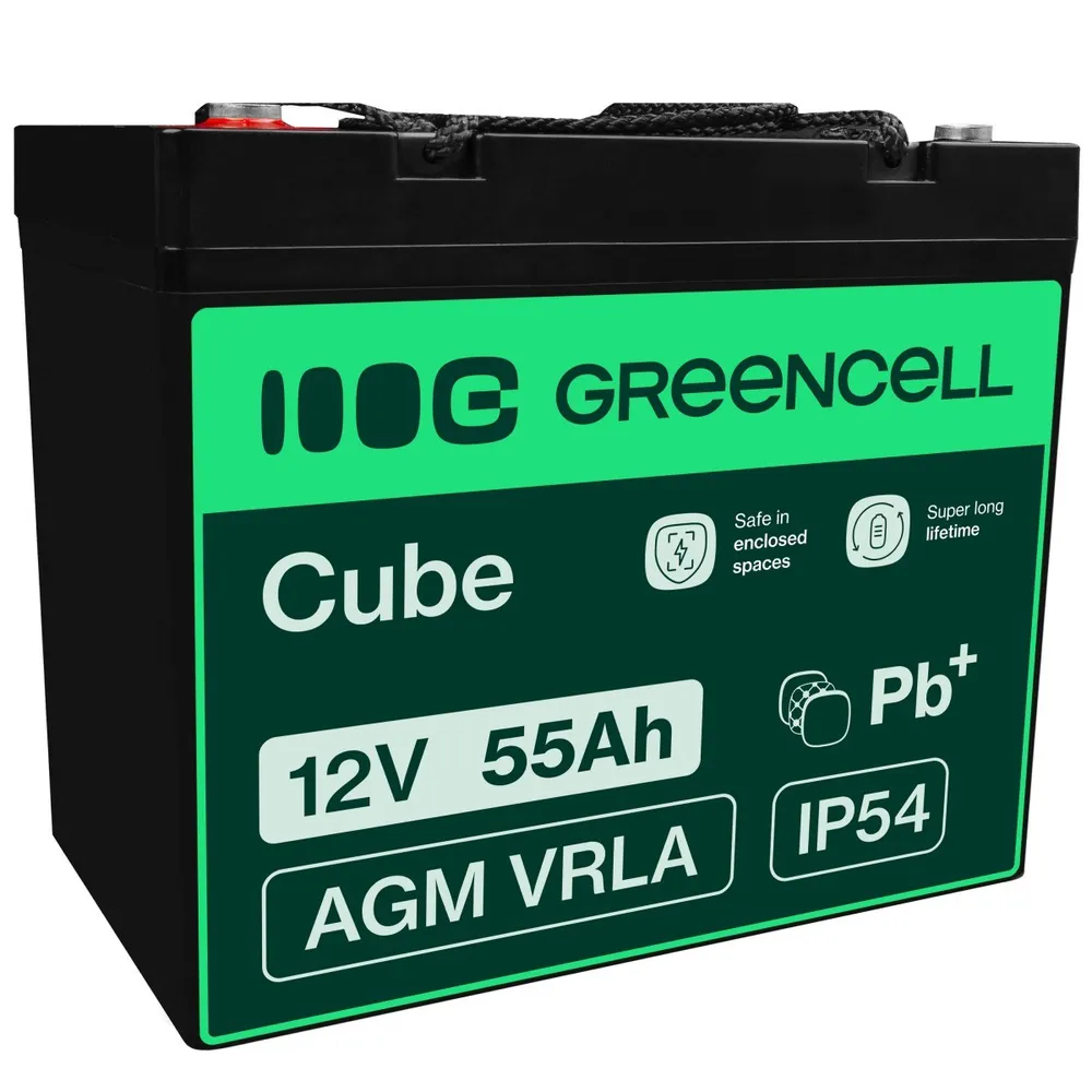 Green Cell AGM49 bateria de veículos Tapete de Vidro de AGM49