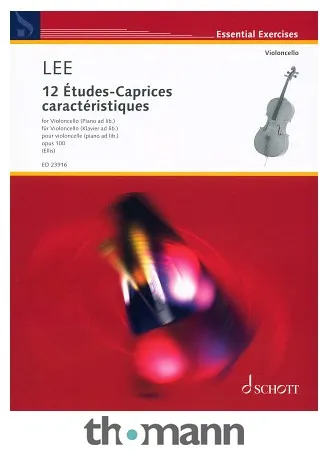 Schott Lee 12 Etudes-Caprices