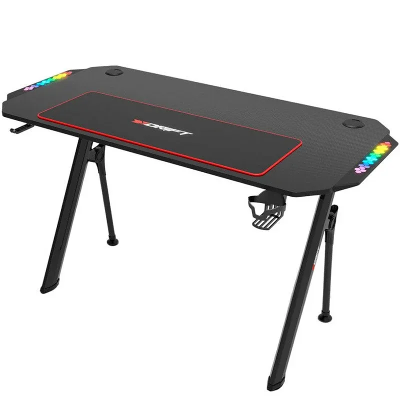 Drift DZ175 Mesa Gaming RGB Preta