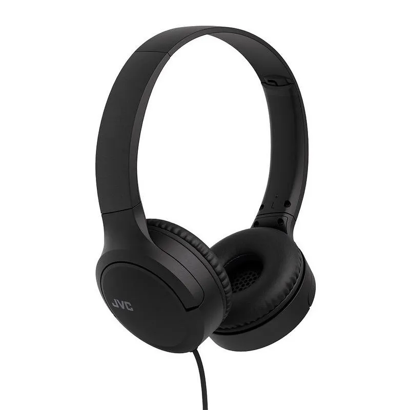 Auriculares JVC HA-S33UC com fio USB-C Supra-aural Estúdio Hi-Fi Preto