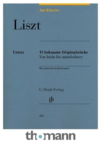 Henle Verlag Am Klavier Liszt