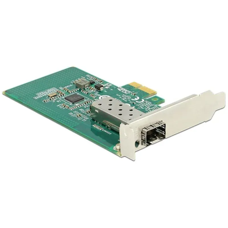 Placa de Rede DeLOCK 89481 PCI Express Fibra 1000 Mbps SFP Intel i210