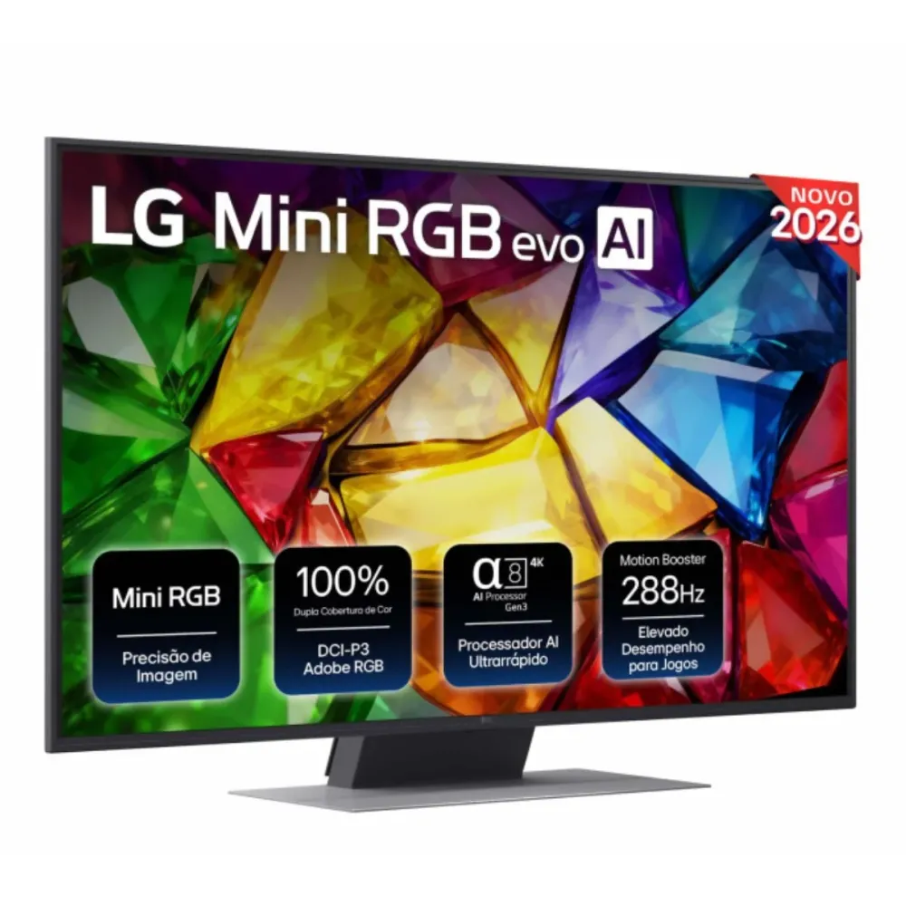 TV LG (2026) 55" Mini-LED 4K - 55MRGB86B6A