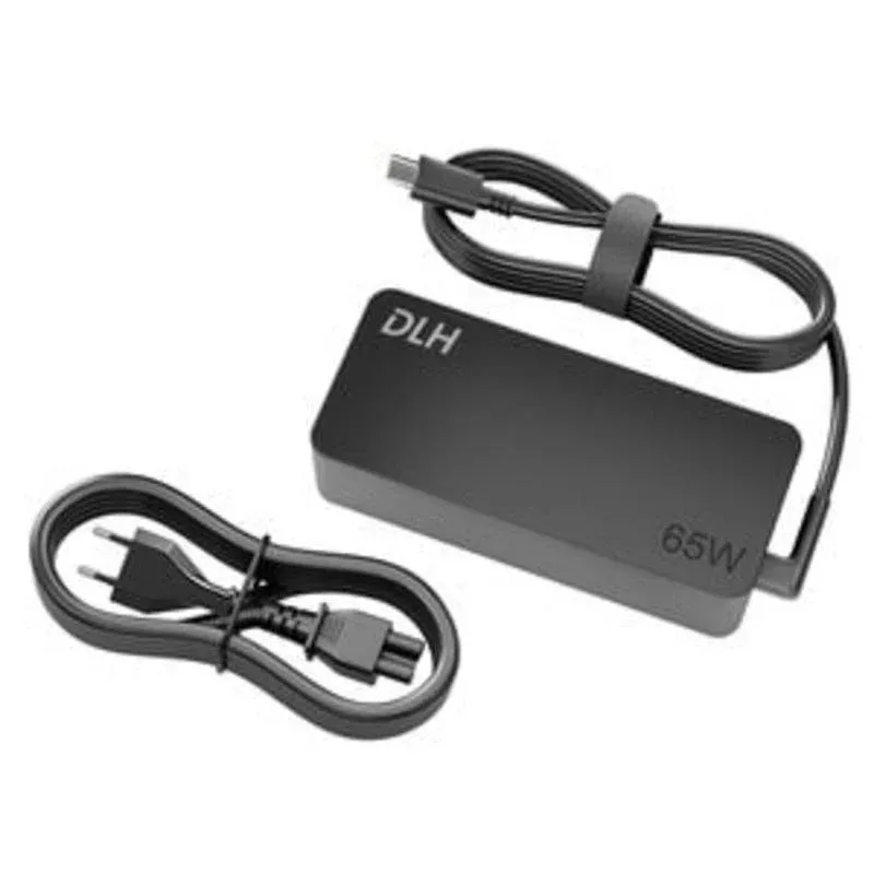 Fonte Alimentação Fonte de Alimentação DLH USB-C 65W Power Delivery cabo 1,5 m