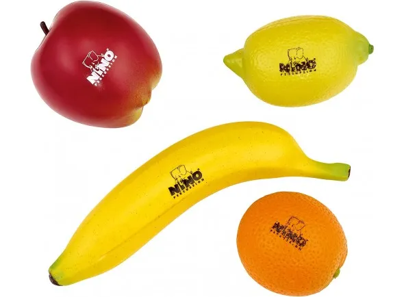 Nino Percussion NINOSET100 Fruit Shaker Assortment