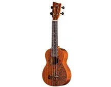 Ukulele Soprano VGS/GEWA Manoa Kaleo Tattoo KT-SO-INCA com Saco
