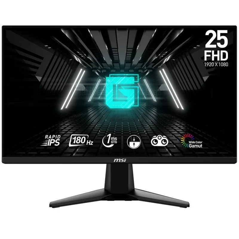 Monitor MSI G255F 24.5" LED Rapid IPS FullHD 180Hz FreeSync