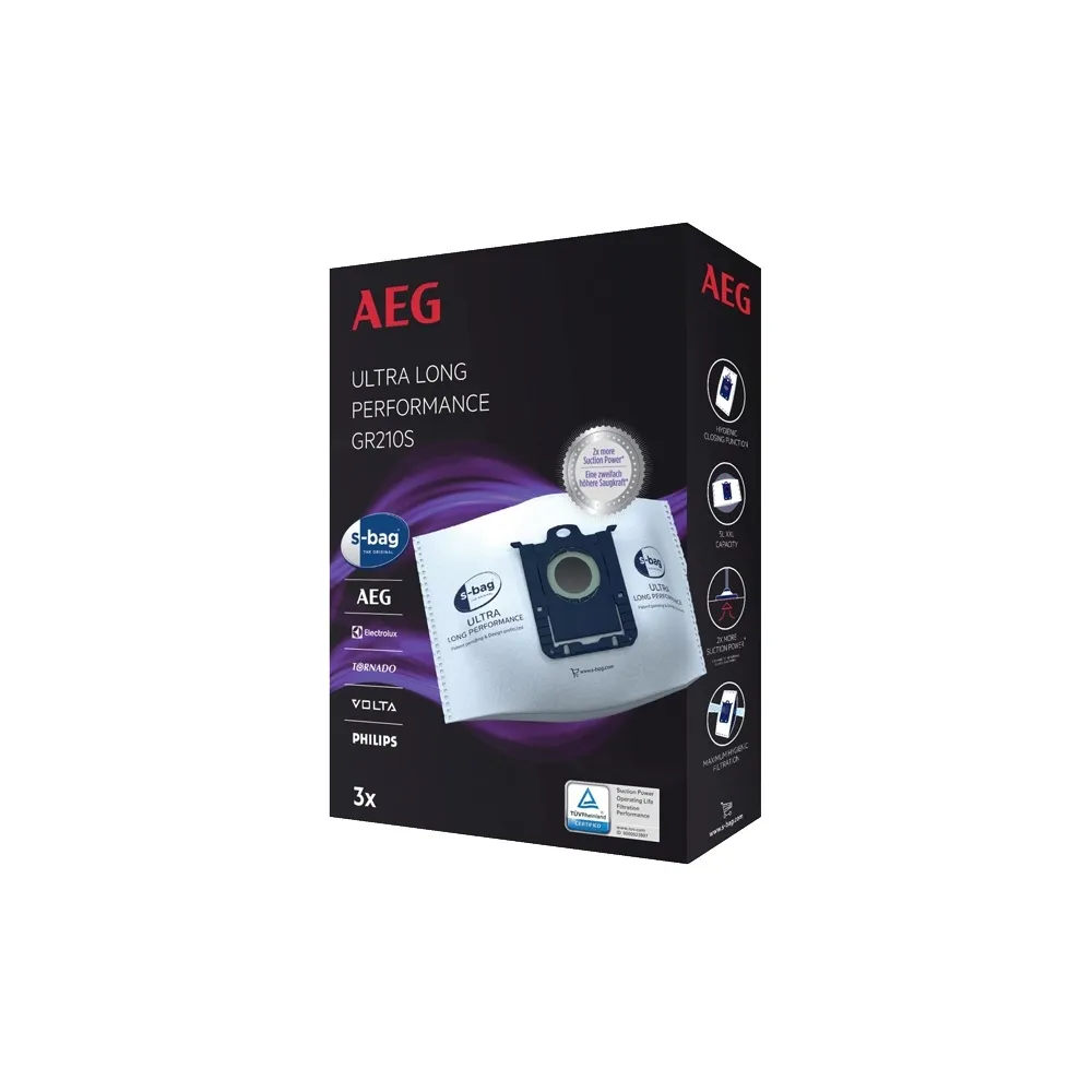 EMBALAGEM SACOS ASPIRADOR AEG – GR210S