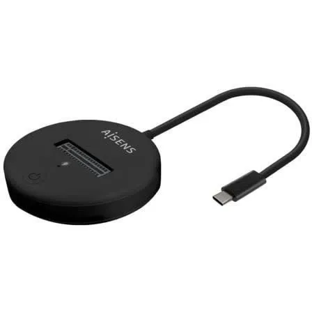 Docking Station AISENS ASUC-M2D013-BK M.2 USB-C Preto
