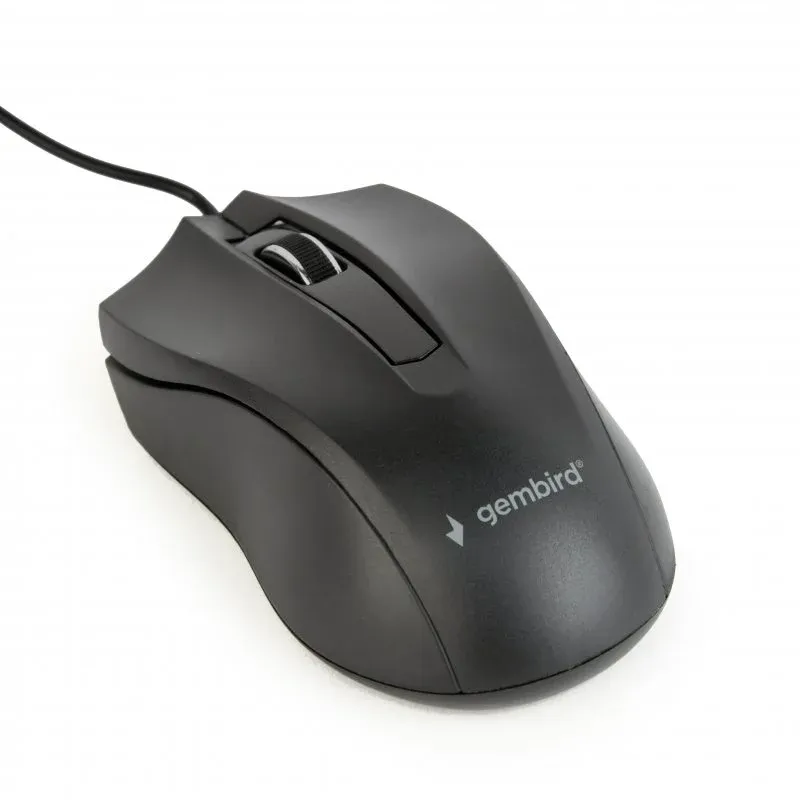 Gembird MUS-3B-01 Rato Ótico 1000DPI Preto