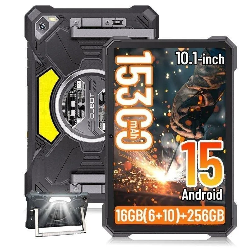 Tablet Cubot Tab KingKong S 4G 10,1" 6GB 256GB Preto