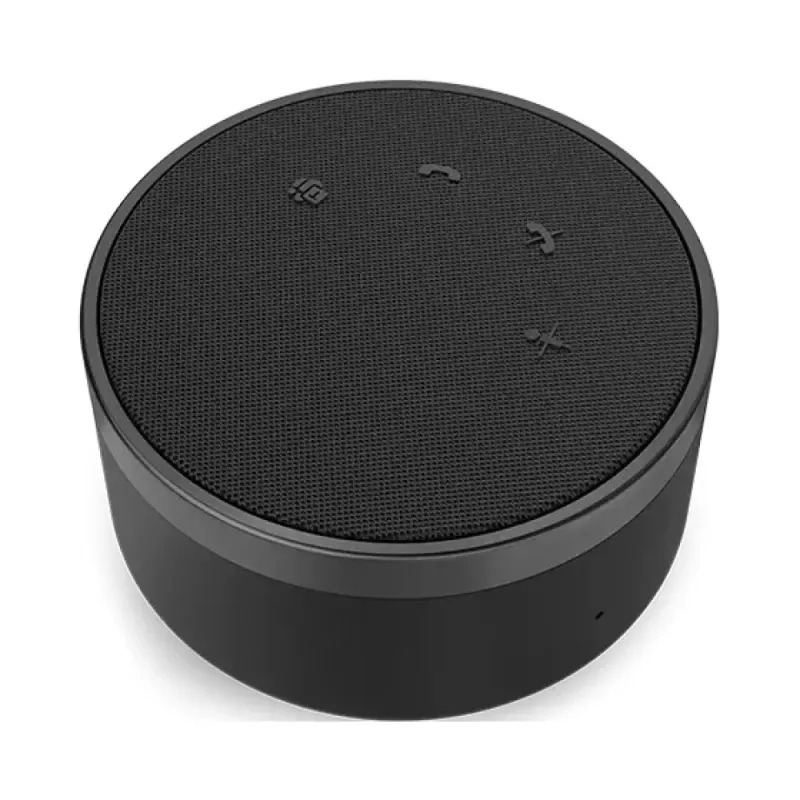 Lenovo Go - Altifalante mãos livres - com cabo - USB-C - preto trovão, cinza temporal - Certificado para Microsoft Teams