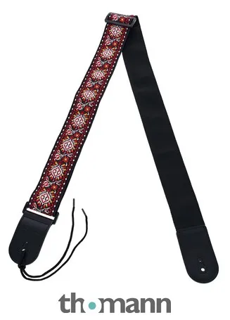 Richter Guitar Strap Ret. Jacqu. D.Red