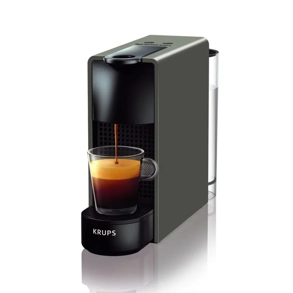 Máquina de Café Krups Nespresso Essenza Mini Cinza XN1108