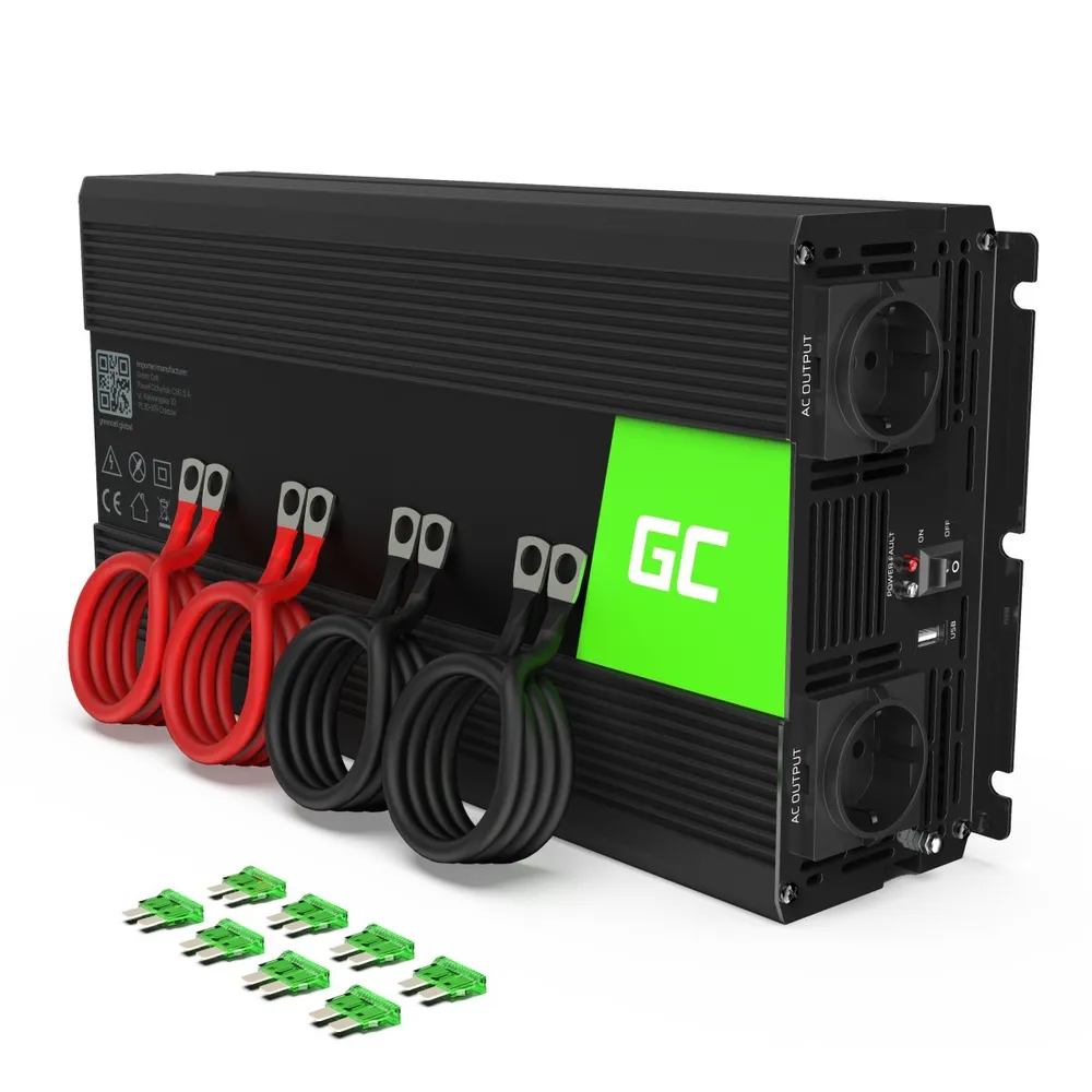 Green Cell INV11 power adapter/inverter Auto 12 W INV11