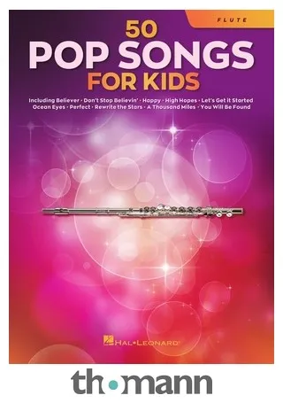 Hal Leonard 50 Popsongs for Kids Flute