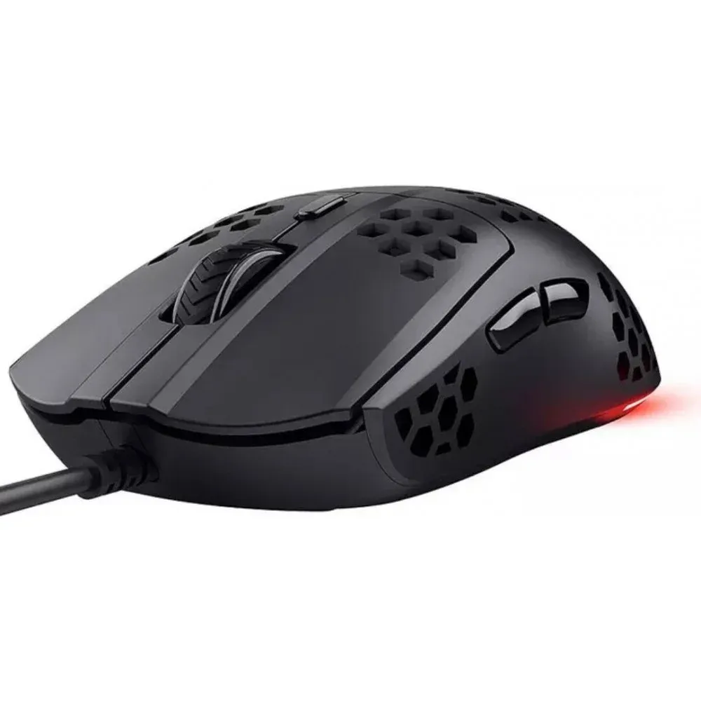 Trust GXT 928 Helox Rato Gaming USB 6.400 DPI RGB Ultra-Leve Preto