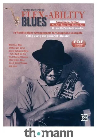 Alfred Music Publishing Flex-Ability Blues Saxophone