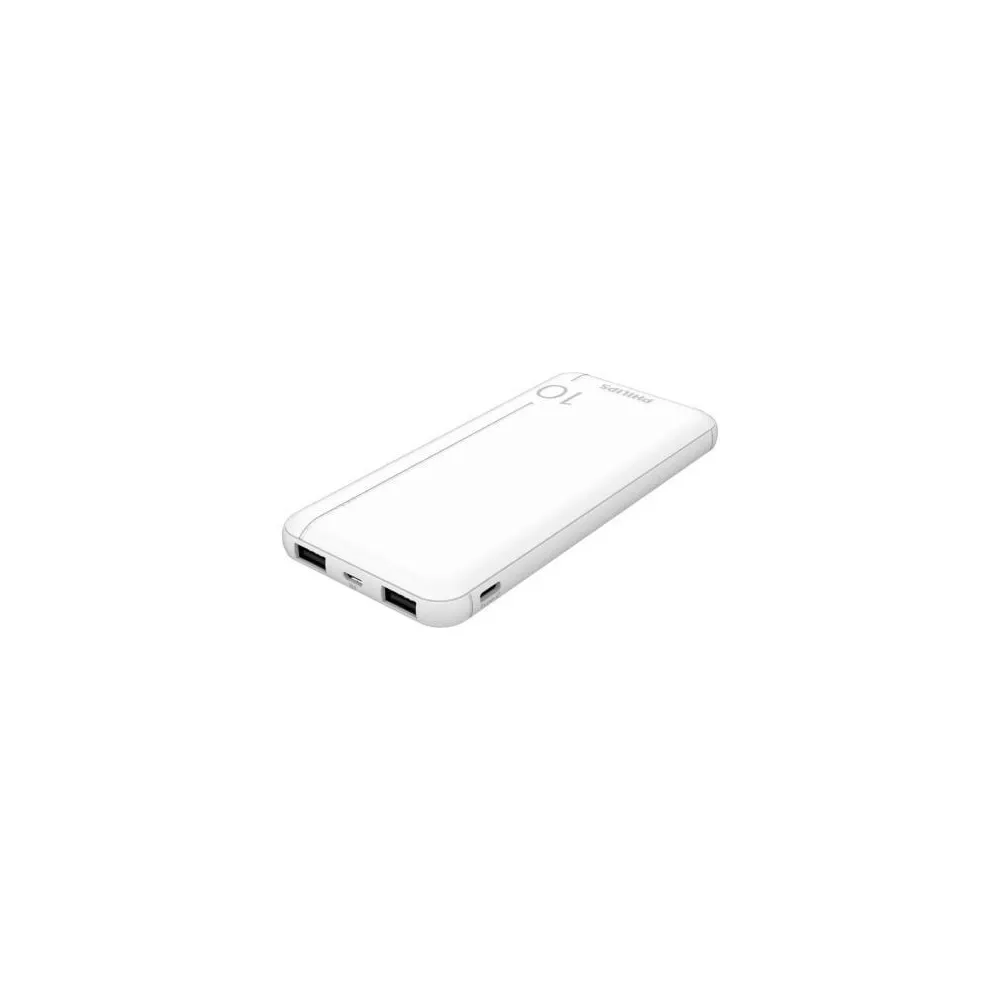 Powerbank 10000mah Philips dlp1810nw/62 Branco
