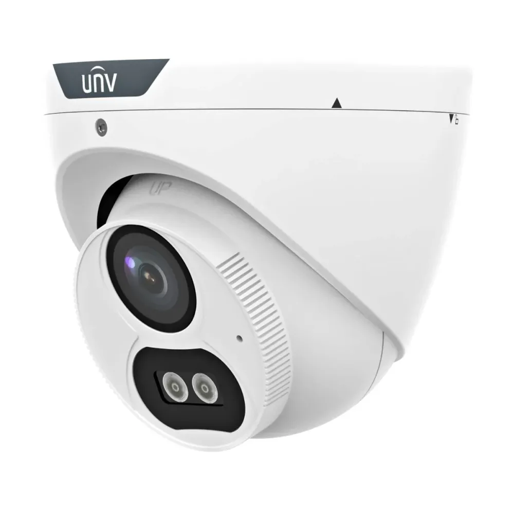 Câmara de Segurança Uniview Whale Turret 2MP 2.8mm IP67 ColorHunter Branca - UAC-T122-AF28M-WL