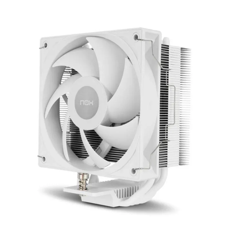 Cooler CPU Nox Hummer R-400 Cooler a Ar 120mm PWM Compacto Socket AM5/AM4/LGA1700 Branco