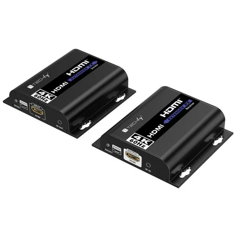 Switch Techly IDATA EXTIP-483 4K 120m HDMI PoE IR HDCP
