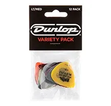 Palhetas Jim Dunlop LT/MD PVP101 Variety 12 UN