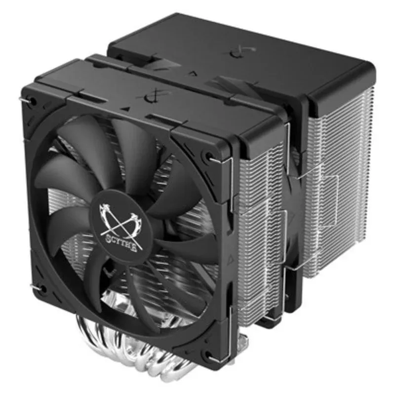 Cooler CPU Refrigeração Ar Scythe Socket LGA 1700 AM5 138x154x128 mm Fuma 3 Duplo Ventilador