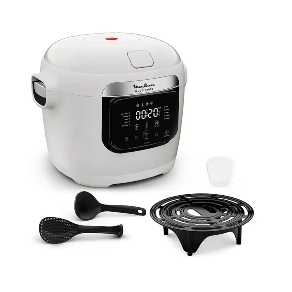 Robot de Cozinha Moulinex Multicook Basic 1000W Branco MZ700BF0