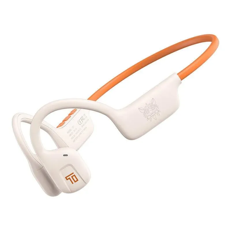Auriculares ONIKUMA T37 sem fios Bluetooth 5.3 TWS com condução óssea Branco