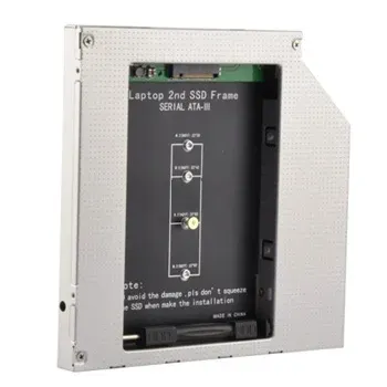 Conversor Slim SATA 5.25 Para M.2 SATA Notebook 12.7MM - BLUERAY