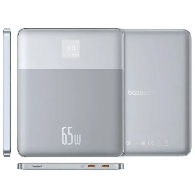 Powerbank Baseus Blade 2 65W 12000mAh Cinza