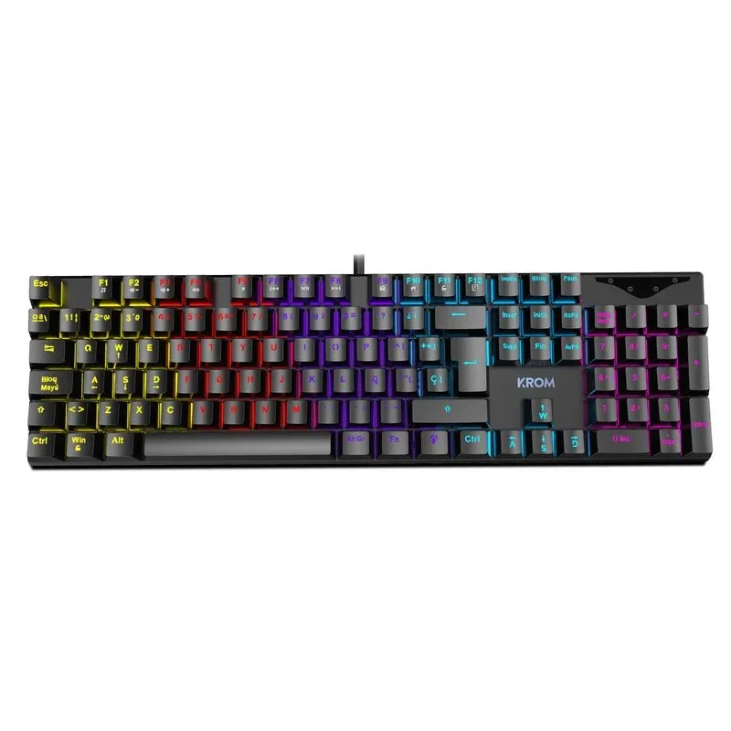 Krom Kasic Teclado Mecânico Gaming RGB Switch Red