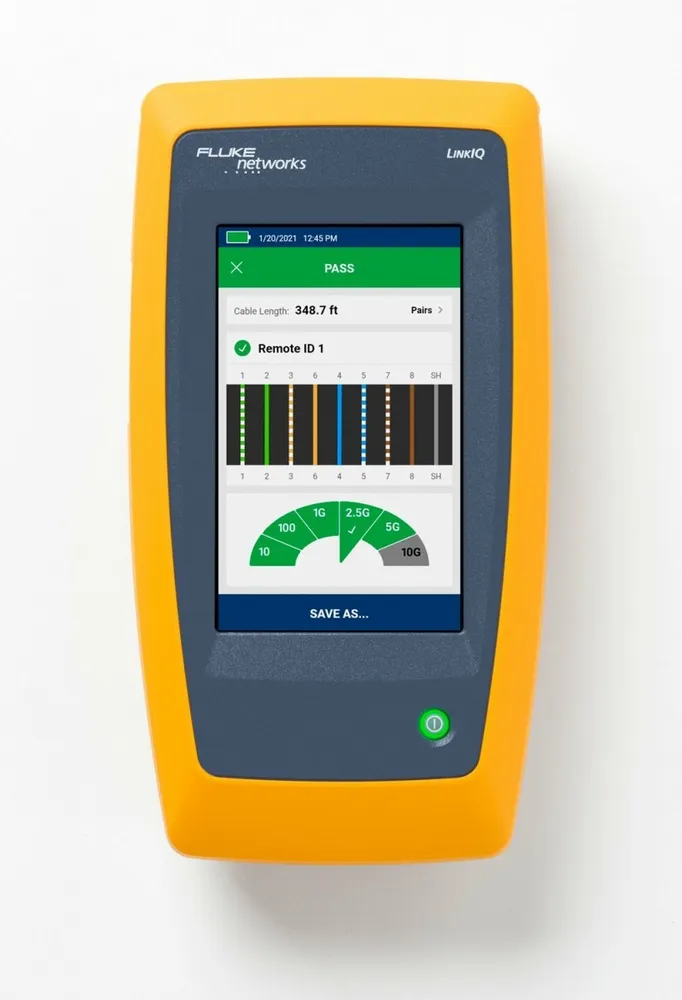 Testador de qualificação de cabos, diagnóstico de FL-LIQ-100