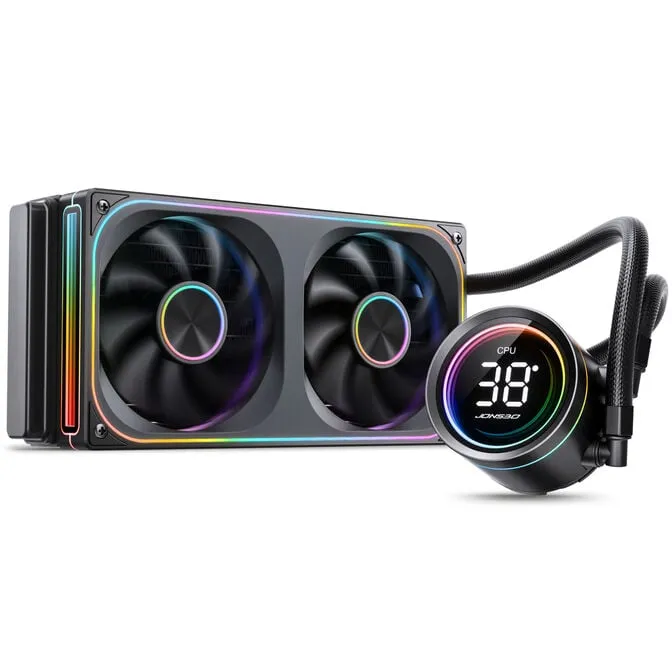 Water Cooler CPU Jonsbo TH-240 ARGB Preto - 240mm