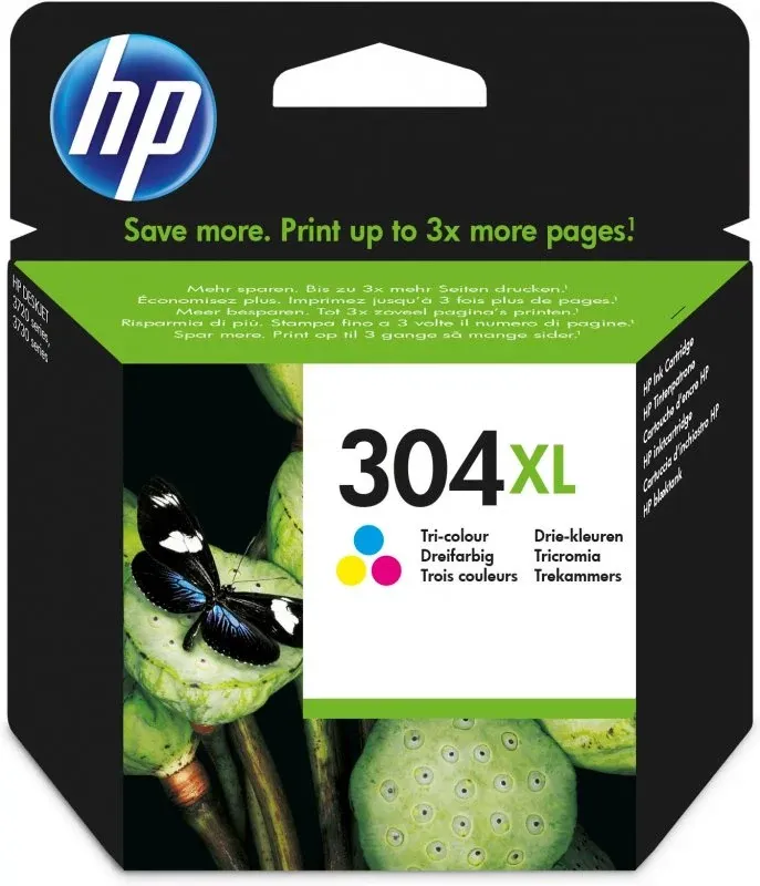 HP TINTEIRO ALTO RENDIMENTO TRICOLOR 304XL