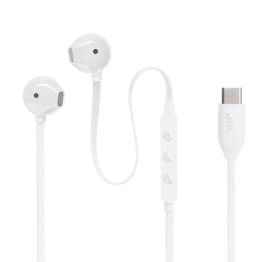 Auscultadores JBL Tune 305C USB Brancos