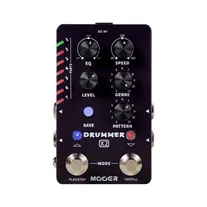 Pedal de Guitarra MOOER Stereo Drummer X2