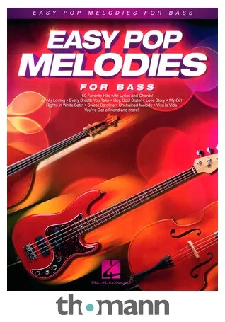 Hal Leonard Easy Pop Melodies Double Bass